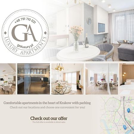 Ga Luxury Apartments W21 Krakow Dış mekan fotoğraf